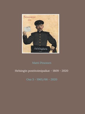 cover image of Helsingin postitoimipaikat--1809--2020